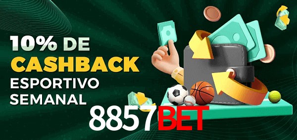 10% de bônus de cashback na 8857Bet